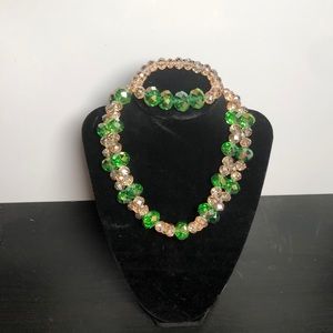 Necklace and bracelet